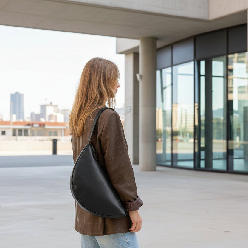 BARCACCIA medium // Soft leather bag