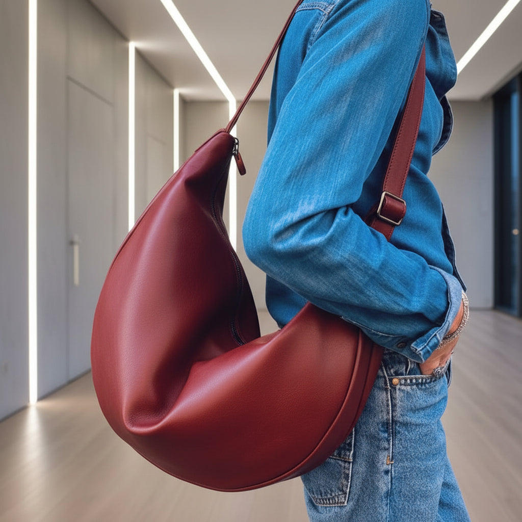 BARCACCIA // Soft leather bag