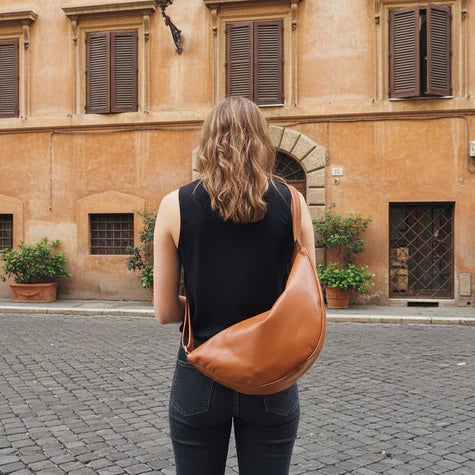 BARCACCIA // Soft leather bag